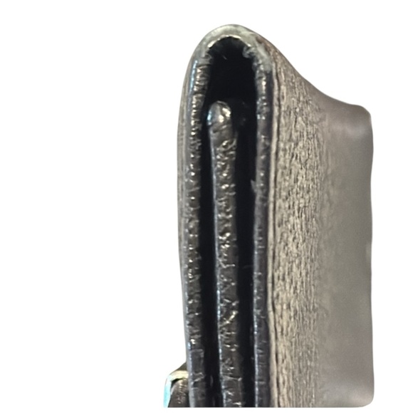 GUCCI BLACK LEATHER WALLET AUTHENTIC EUC - Picture 10 of 12